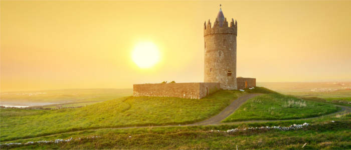 Ireland's Doonagore Castle in Clare