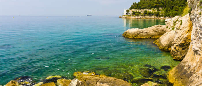 Adriatic coast in Friuli-Venezia Giulia