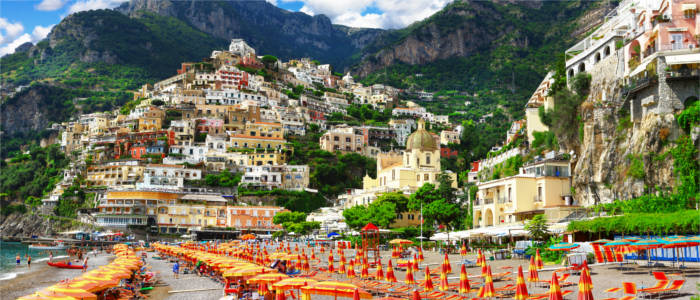 Beach at the Amalfi Coast