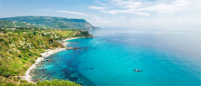 Well-known coastal area in Calabria