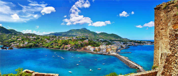Island in front of Campania