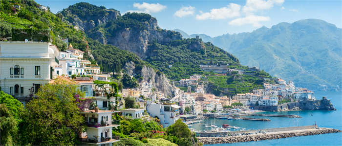 Campania's coastal landscape