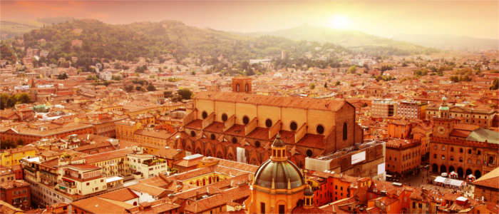The capital of Emilia-Romagna