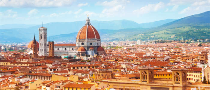 Panoramic view of Florence