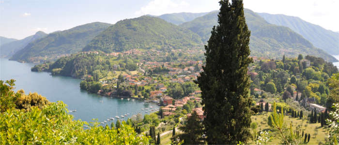 Landscape at Lake Como
