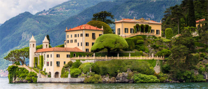 Well-known villa at Lake Como