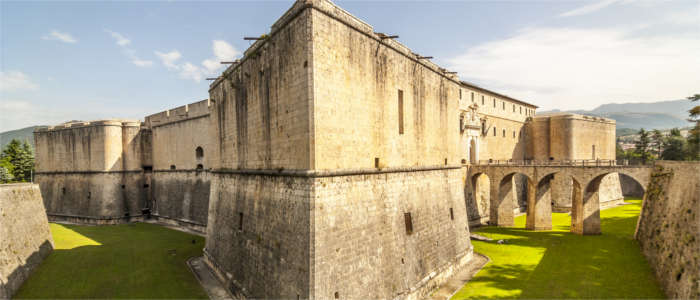 The Spanish fortress in Abruzzo's capital