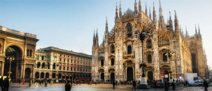 The famous Milan Cathedral