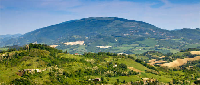 Typical landscape in Marche