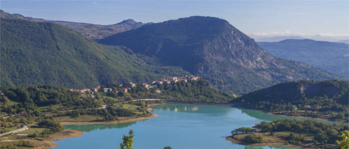 Lake in Molise