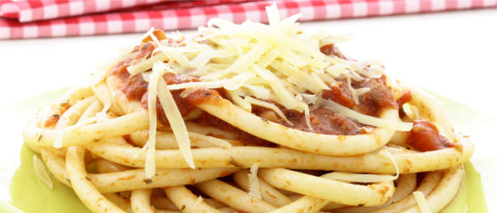 Pasta dish in Lazio