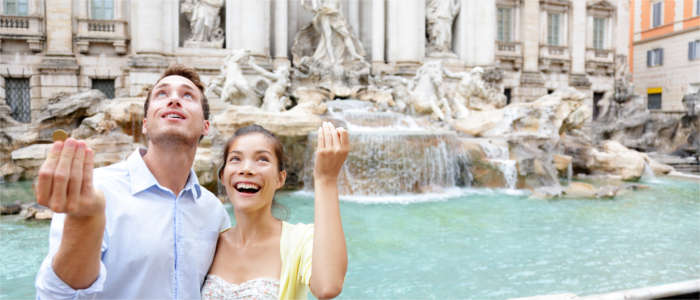 Wishing well Fontana di Trevi