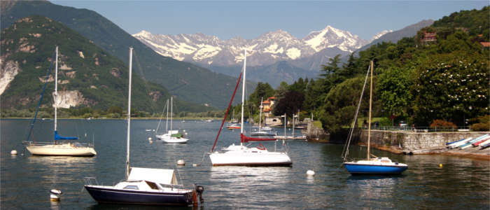 Water sports on Lake Maggiore