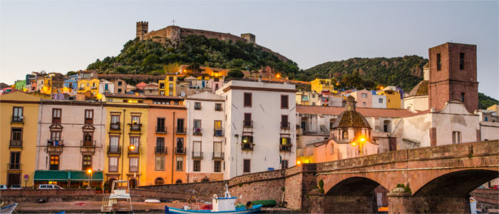 Bosa on Sardinia