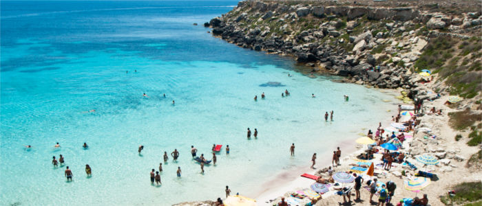 Beach on Sicily