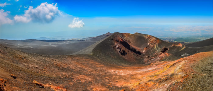 Volcano on Sicily