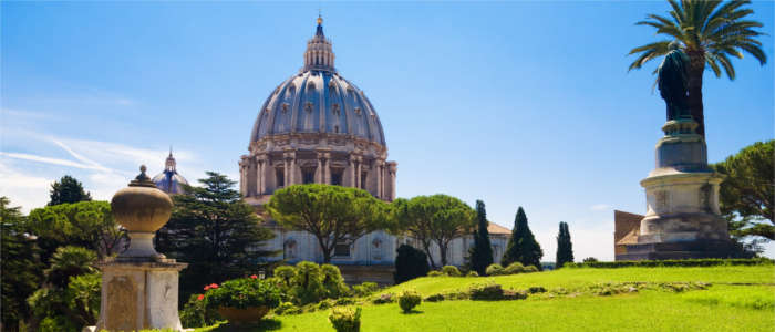 Green spaces in Vatican City