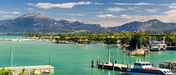 Famous lake in Italy