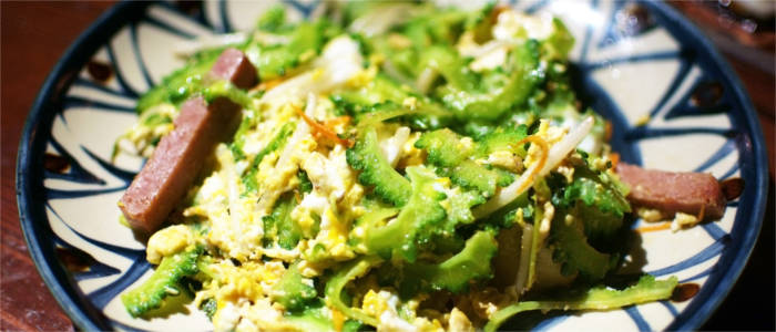 Healthy cuisine in Okinawa