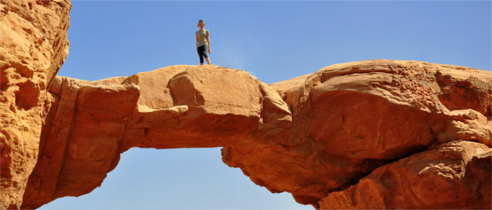 Jordan's desert landscape - Wadi Rum
