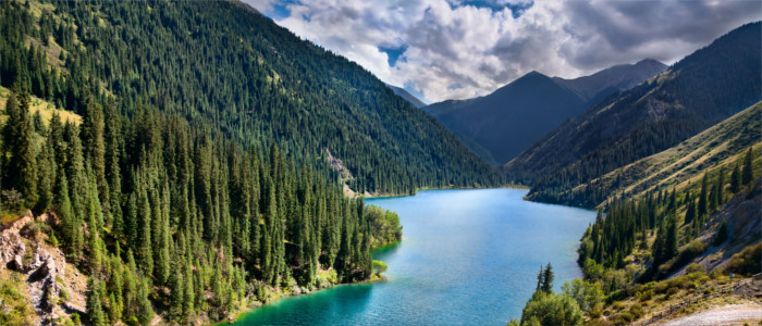 Kolsai Lakes in Kazakhstan