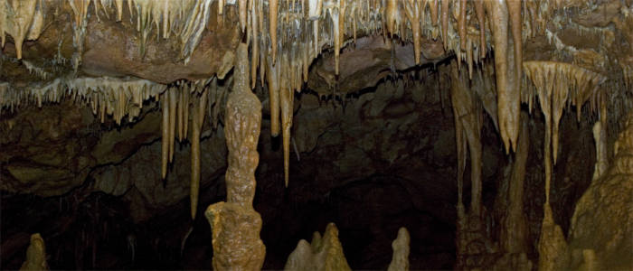 Kosovo - limestone cave