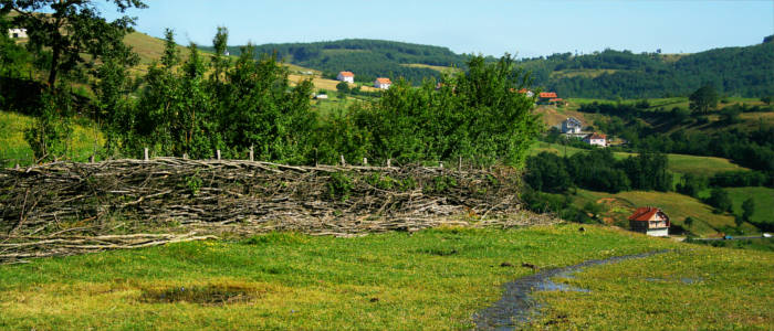 Kosovo's hilly landscape