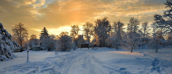 Winter in Latvia
