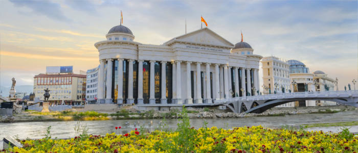 Macedonia's capital Skopje