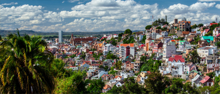 Capital Antananarivo in Madagascar