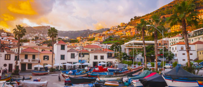 Camara de Lobos - a small town in Madeira