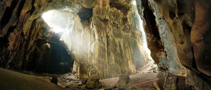 Gomantong Cave on Borneo