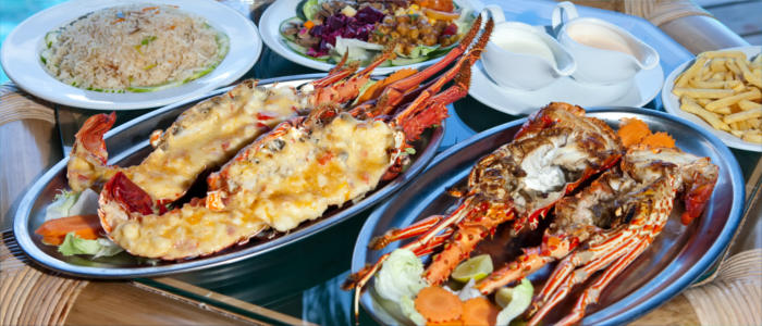 Freshly caught delicacies from the Maldives