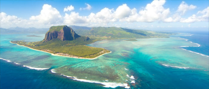 Mauritius in the Indian Ocean