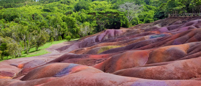 The Seven Coloured Earths in Mauritius
