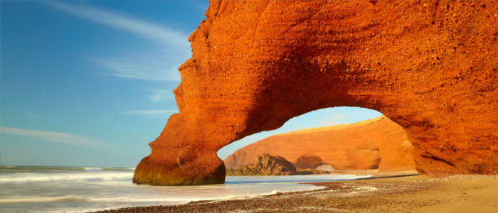 Legzira Beach in Morocco