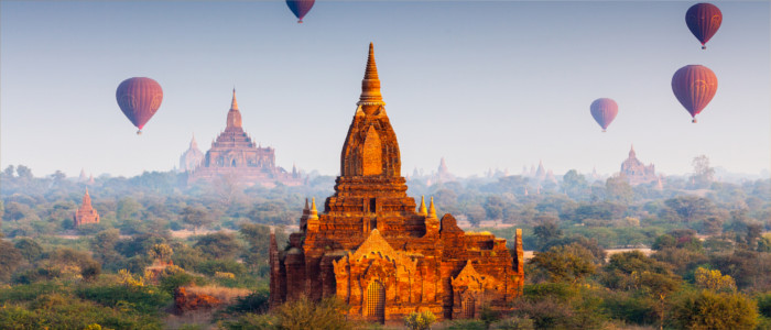 Temple in Bagan in Myanmar