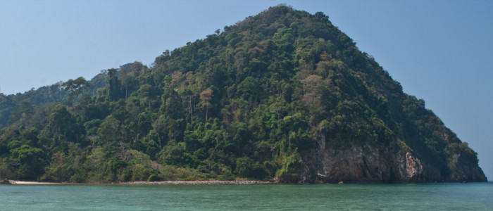 Mergui Archipelago in Myanmar