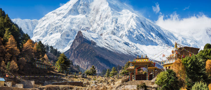 The Himalayas in Nepal