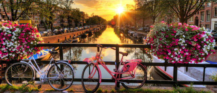 Cycling in the Netherlands - Amsterdam