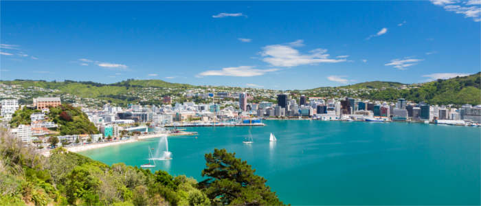 Wellington in New Zealand