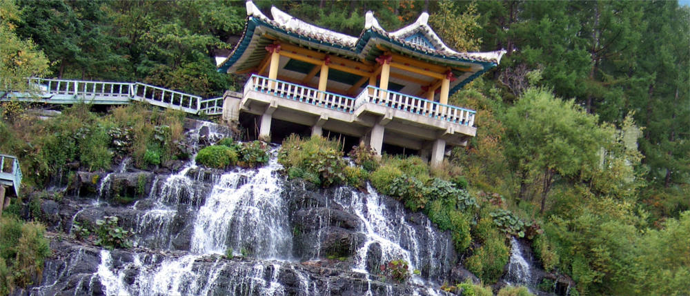 Temple in North Korea