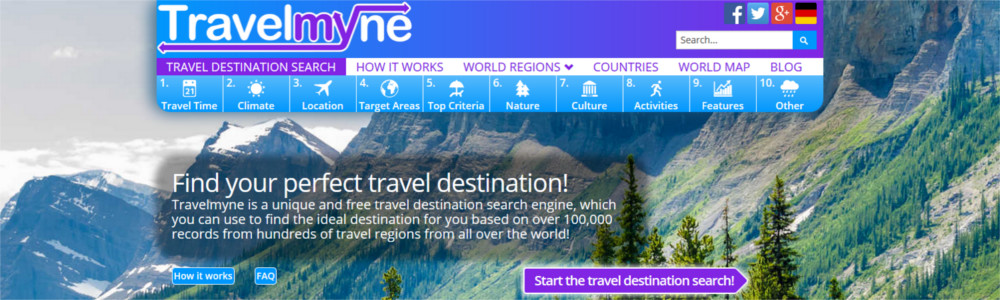 Search Travelmyne
