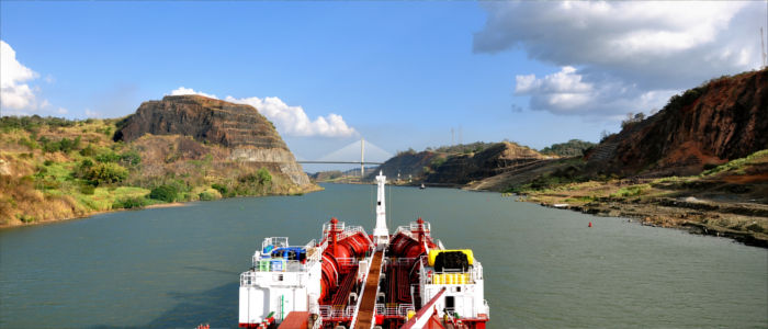 Boat trip on the Panama Canal