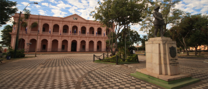 Capital Asuncion in Paraguay