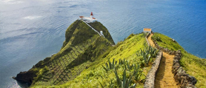 Lighthouse on Santa Marina - Azores