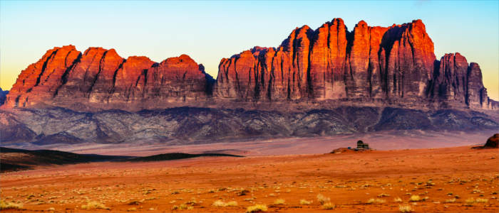 The desert country of Qatar