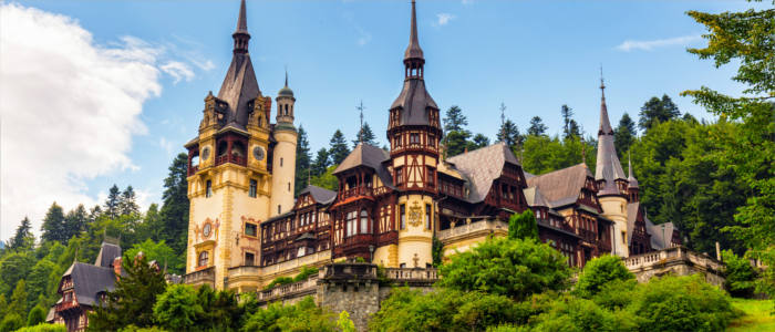 Peleș Castle in Romania