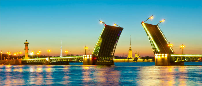Natural phenomenon in Saint Petersburg