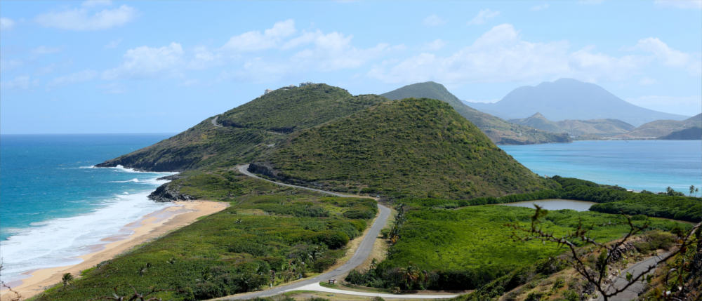 Caribbean island of Saint Kitts and Nevis